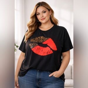 City Streets Women's T Shirt Black Size L